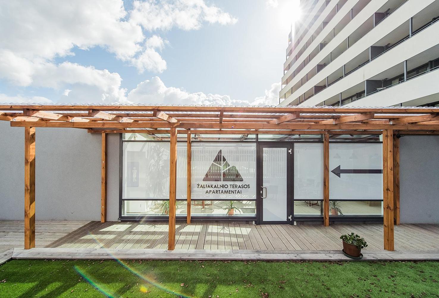 Zaliakalnio Terasos Apartamentai 2 Kaunas Exterior photo